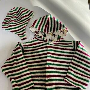 Organic Cotton Under the Nile Hoodie Jacket & 3 Hats 12-24M 2T Toddler